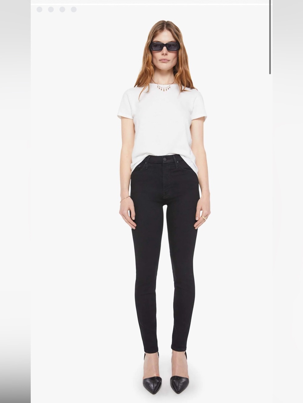 MOTHER High Waisted Looker skinny jeans size 26